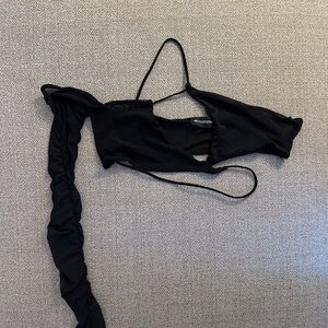 PrettyLittleThing Elegant Black Top